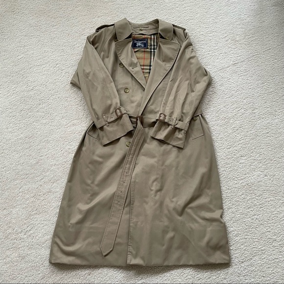 Vintage Burberry Trench Coat Size 12